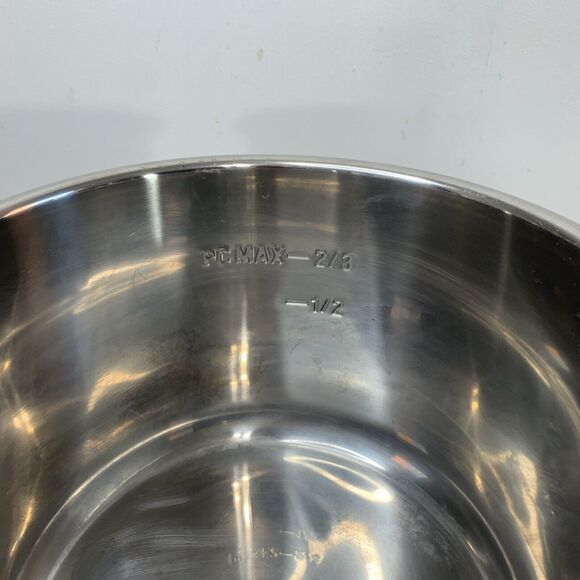 Instant Pot IP-DUO60 V2 or V3 6 Quart Pressure Cooker Metal Bowl Replacement - Picture 3 of 7